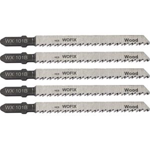 Wovar Decoupeerzaagbladen 101B Hout Fijn | Set 5 Stuks | Decoupeerzaagjes