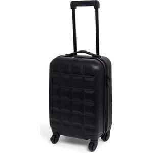 Norlander Squared Handbagagekoffer 37L - Reiskoffer Trolley - ECO Rpet - Zwart