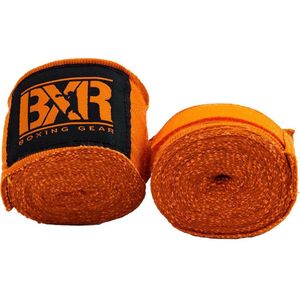 Bandages voor bokshandschoenen BXR | oranje | 4,5 meter