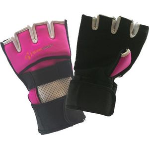 Binnenhandschoen performance quick wrap Nihon | roze-zwart (Maat: S / M)