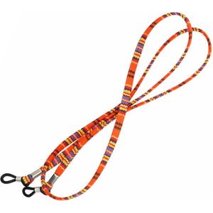 Fako Bijoux® - Brillenkoord - Inka - 70cm - Oranje