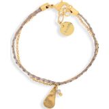 Scmyk armband BG-260 G Sugar Plum goudkleurig