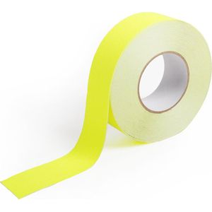 Antislip tape - Fluoriserend geel - 50 mm breed - Veiligheidstape - Rol 18,3 meter