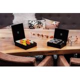 Bredemeijer Theedoos 9 vaks gesloten bamboe zwart