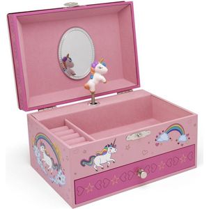 Kinder Muziekdoos - Roze - Staal