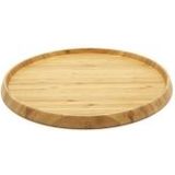 Bredemeijer - Dienblad rond bamboe naturel