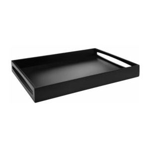 Leopold Vienna - Dienblad rechthoek 55x40x6cm MDF zwart