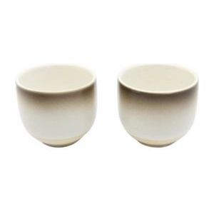 Bredemeijer - Fujian - Theekopje - Wit Bruin - Set van 2