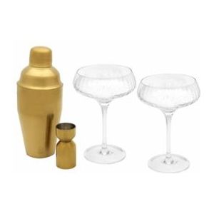 Leopold Vienna - Martini cocktailset Arinto (cocktailshaker, jigger, cocktailglazen)