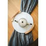 Bredemeijer Theepot Duet Design Boston 1,1L zand Dubbelwandig