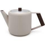 Bredemeijer Theepot Duet Design Boston 1,1L zand Dubbelwandig
