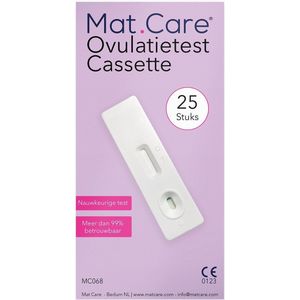 Mat Care Ovulatietest cassette XL pack 25 stuks