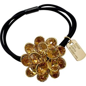 Haarelastiekjes - Haarklem - Haarspeld - Haar accessoires - Goud - Champagne - Haarsieraad - Haarelastiekje - Haarclip - Haarklemmen - Dames - Strass - Luxe - Cadeau Tip - Sinterklaas - KERST