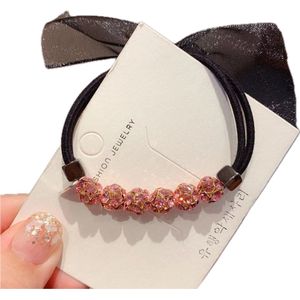 Haarklem - Haarelastiekjes - Haarsieraad - Haar accessoires - Haarspeld - Haarelastiekje - Haarclip - Haarklemmen - Dames - Roze - Luxe - Cadeau Tip