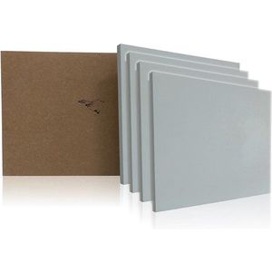 MusPaneel Silver-line 24x30 cm 4-pack - kunstschilder - schilderpaneel