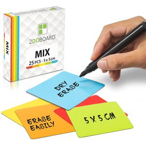 Whiteboard Scrum Magneten met stift 75 stuks Mix 5 kleuren 7,5 x Whiteboard Scrum Magneten met stift 75 stuks Mix 5 kleuren 7,5 x