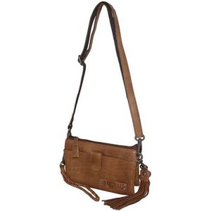 Bag2Bag Schoudertas / Clutch / Portemonnee Dover Cognac