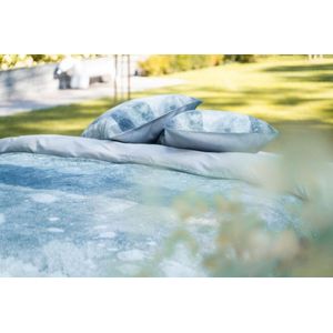 Dekbedovertrek Kayori Ichiya Grijs Satijn-140 x 200 / 220 cm | 1-Persoons
