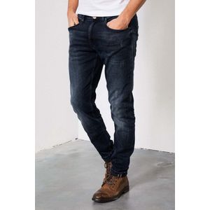 Petrol Industries - Heren Seaham VTG Slim Fit Jeans - Blauw