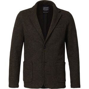 Blazer - Groen - Gemeleerde Tweed - Modern Fit