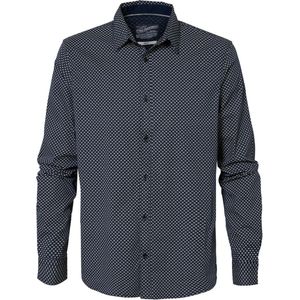 Petrol Industries - Overhemd - All-over Print - Slim Fit - Lange Mouwen