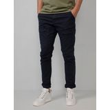 Petrol Industries - Cargo Chino - Donker Blauw - Slim Fit - 98% Katoen, 2% Elastaan
