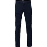 Petrol Industries - Cargo Chino - Donker Blauw - Slim Fit - 98% Katoen, 2% Elastaan