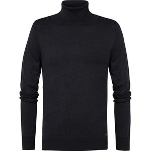 Petrol Industries - Heren Fijngebreide coltrui - Zwart