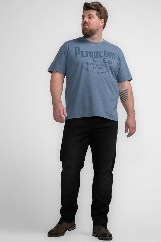 Petrol Industries - Russel - Spijkerbroek - Zwart - Stretchdenim