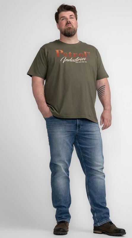 Petrol Industries - Heren Jackson Slim Fit Jeans - Blauw