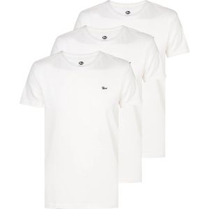 Petrol Industries - Heren 3-pack T-shirts - Wit