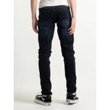 Petrol Industries - Boys Seaham Slim Fit Jeans - Zwart/Blauw