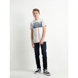 Petrol Industries - Boys Seaham Slim Fit Jeans - Zwart/Blauw