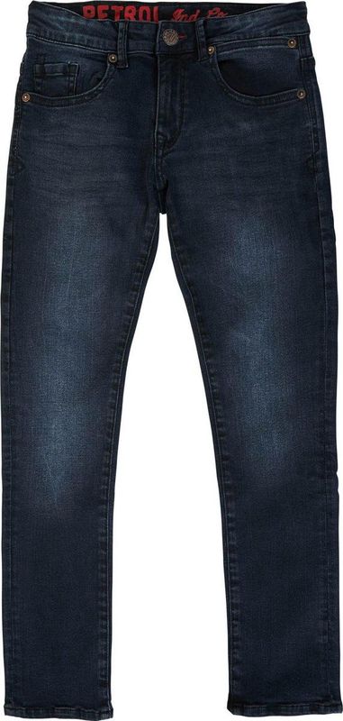 Petrol Industries - Boys Seaham Slim Fit Jeans - Zwart/Blauw