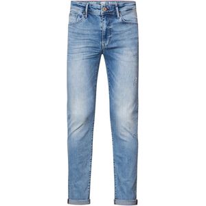 Petrol Industries - Heren Seaham Slim Fit Jeans - Blauw