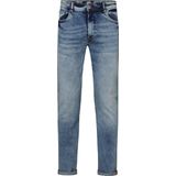 Petrol Industries - Heren Ransom Regular Tapered Fit Jeans - Blauw