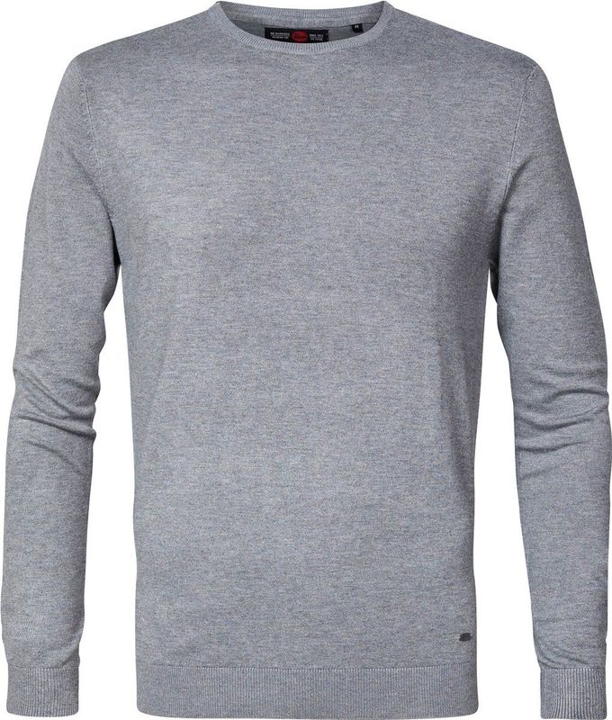 Petrol Industries - Heren Essential Crewneck Knit - Grijs