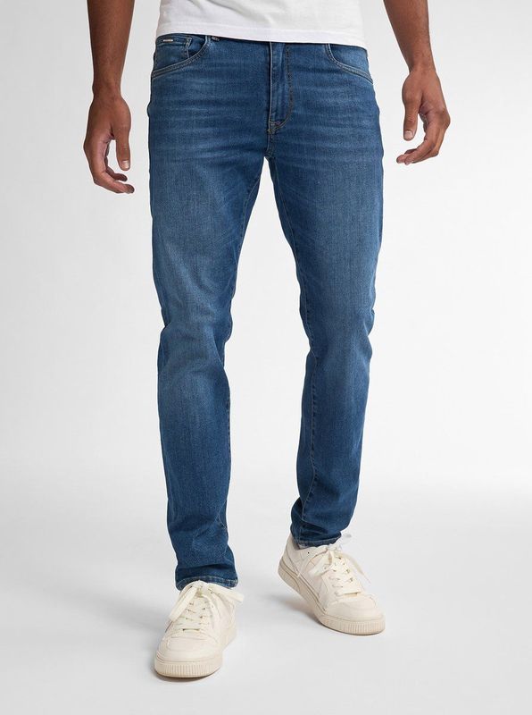 Petrol Industries - Heren Seaham Future Proof Slim Fit Jeans - Blauw
