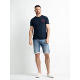 Petrol Industries - Summer Denim Shorts - Blauw - Korte Spijkerbroeken - Comfortabel Joggjeans