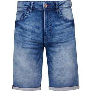 Petrol Industries - Summer Denim Shorts - Blauw - Korte Spijkerbroeken - Comfortabel Joggjeans