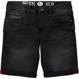 Petrol Industries - Bullseye Denim Short - Zwart - 98% Katoen, 2% Elastaan