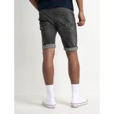 Petrol Industries - M-1020-SHO007 - Korte Jeans - Ripped Paint