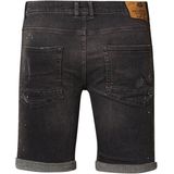 Petrol Industries - M-1020-SHO007 - Korte Jeans - Ripped Paint