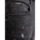 Petrol Industries - M-1020-SHO007 - Korte Jeans - Ripped Paint