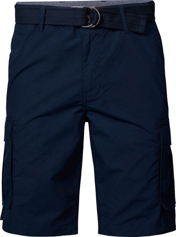 Petrol Industries - Heren Cargoshort - Blauw - 100% Katoen - Met Riem