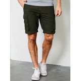 Petrol Industries - Cargoshort - Bruin - 100% Katoen - Met Riem en Drukknopen