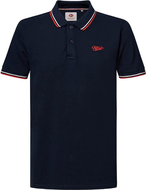 Petrol Industries - Klassieke Polo - Blauw - Katoen