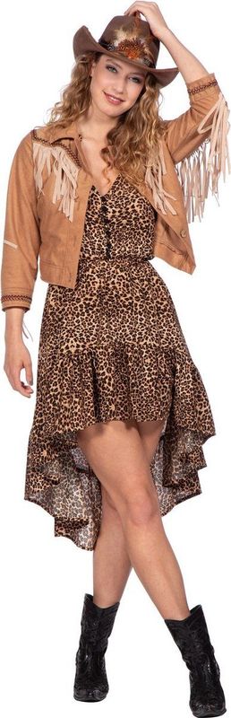 Wilbers - Damesjas - Bruin - Imitatiesuède - Franjesdetail