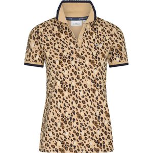 Poloshirt - Alloverprint - Korte Mouwen - Piqué - 95% Katoen 5% Elastaan