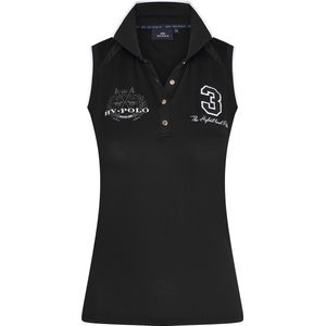 Hv Polo - Favouritas Tech - Polo - Zwart - Mouwloos